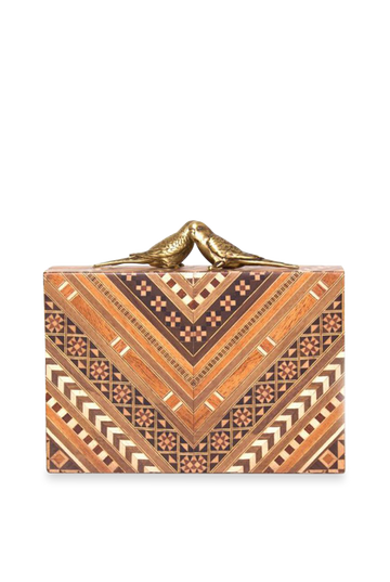 Lovers Marquetry Bag