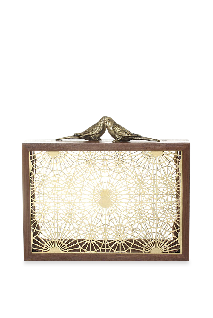 Art Deco Birds Cross Body Bag