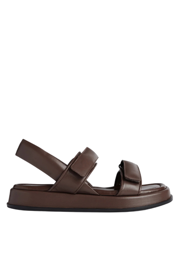 The Sporty Sandal | Chocolate