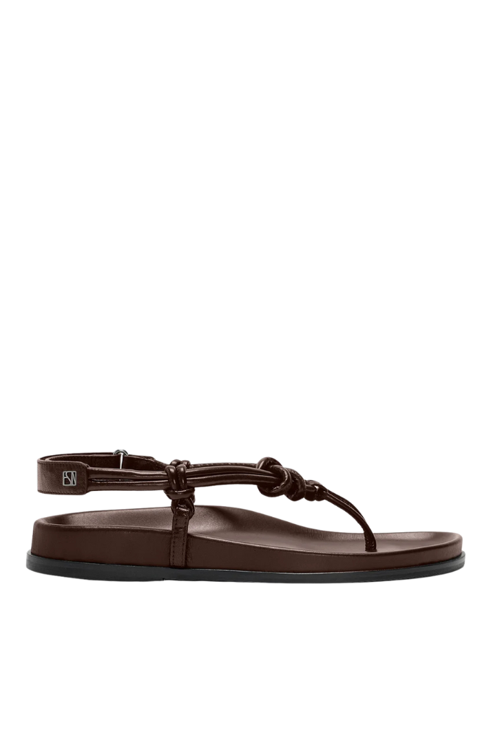 The Sporty Slingback | Chocolate