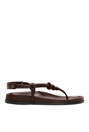 The Sporty Slingback | Chocolate
