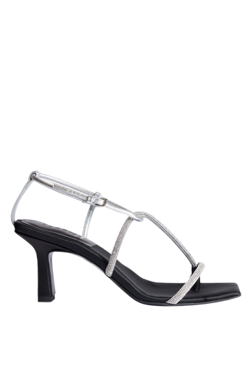 The Strappy Sandal | Crystal