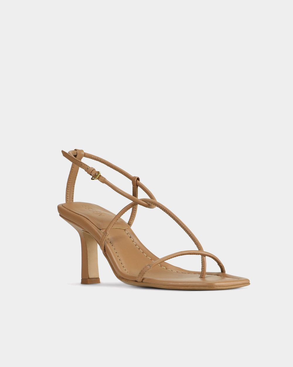 The Strappy Sandal | Almond