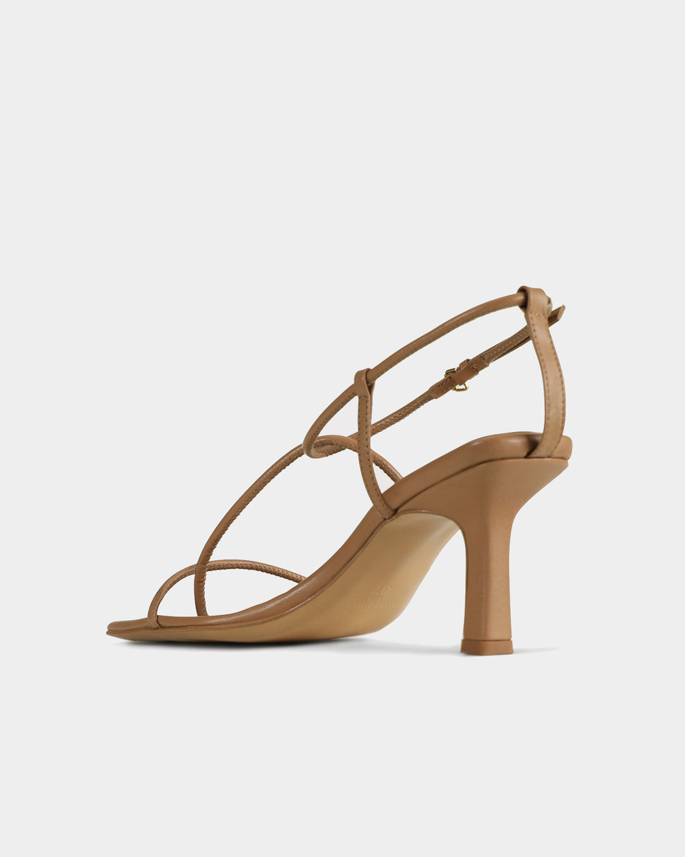 The Strappy Sandal | Almond