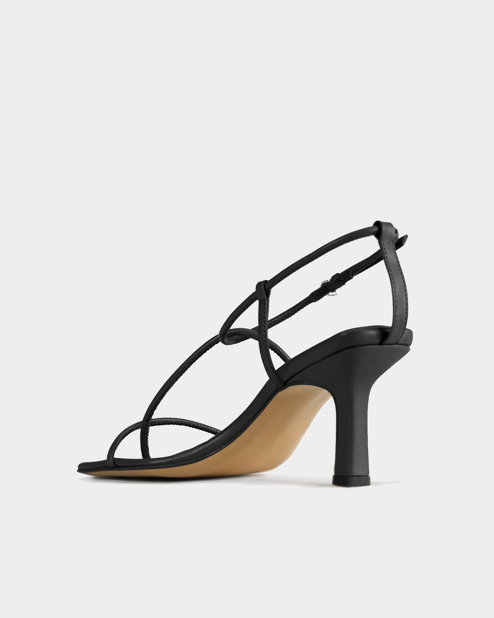 The Strappy Sandal | Black