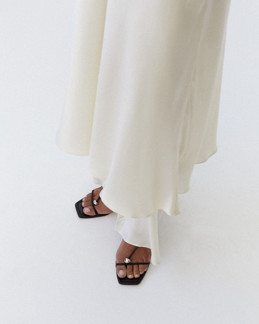 The Strappy Sandal | Black