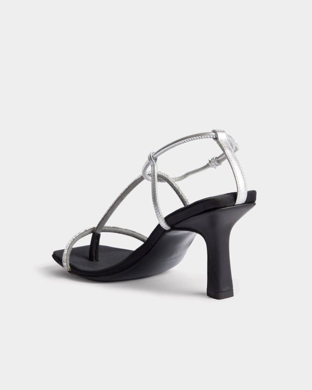 The Strappy Sandal | Crystal