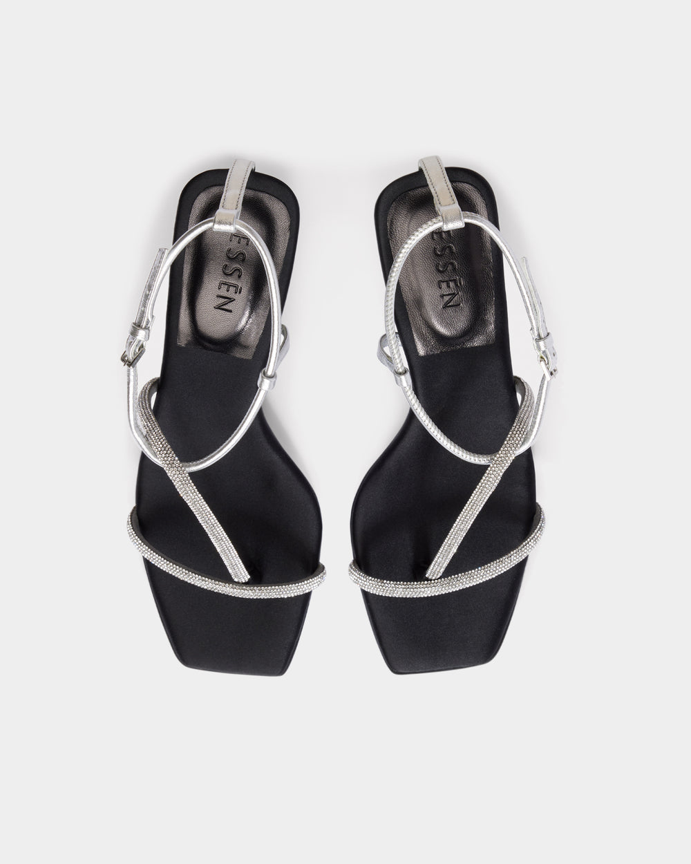 The Strappy Sandal | Crystal