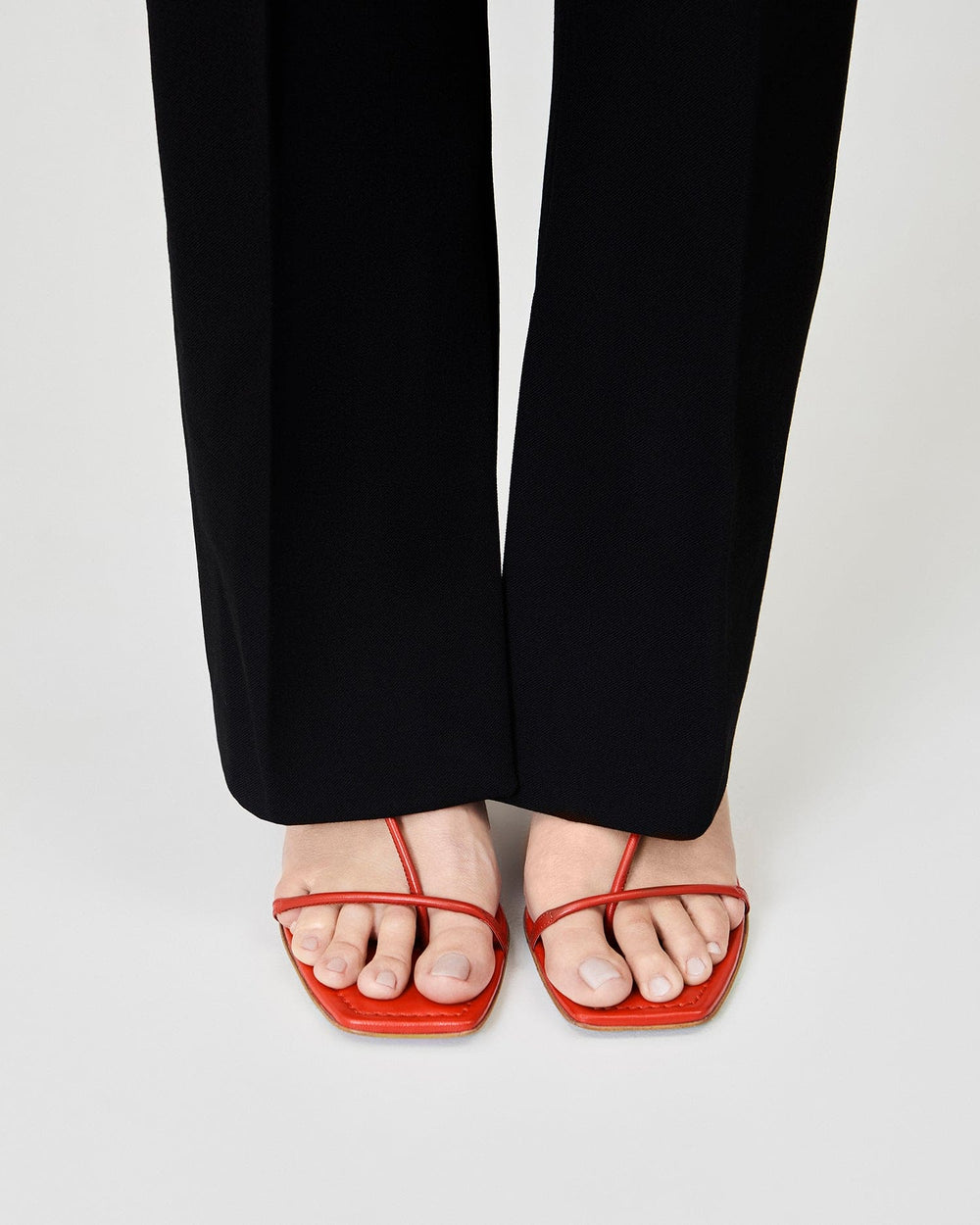 The Strappy Sandal | Red