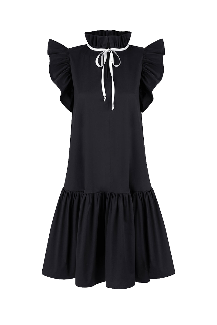 Angela Frilled Mini Dress