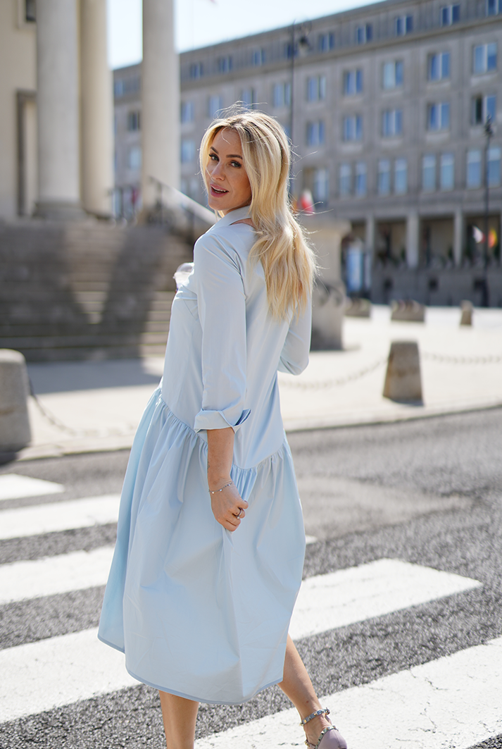 Anne Cotton Shirt Dress