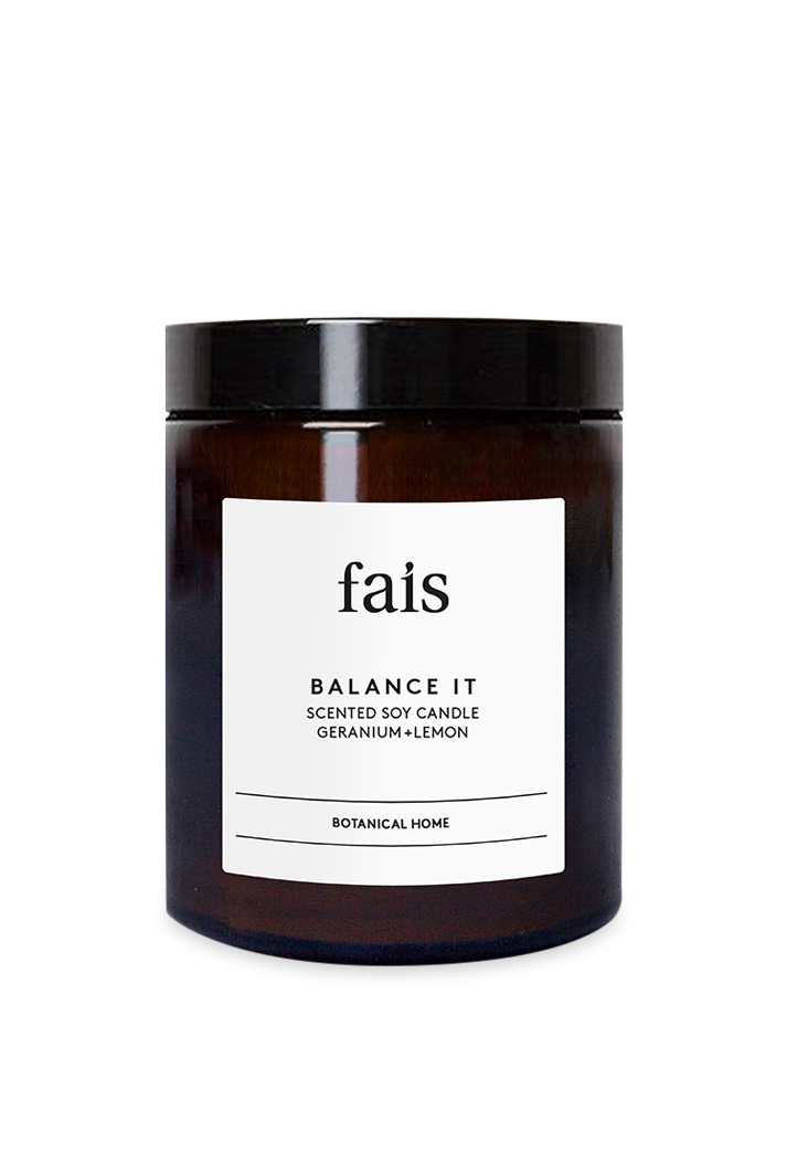 Balance It Geranium & Lemon Candle