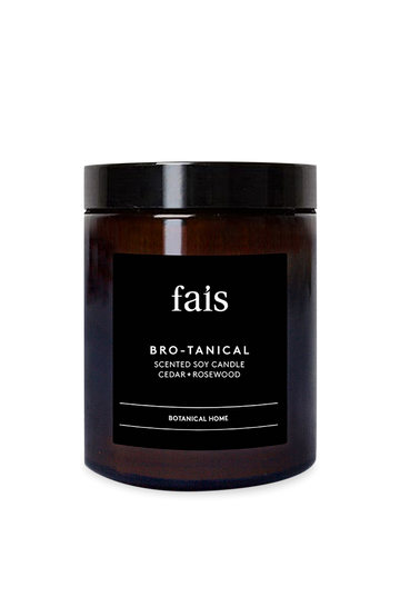 Bro-Tanical Cedar & Rosewood Candle