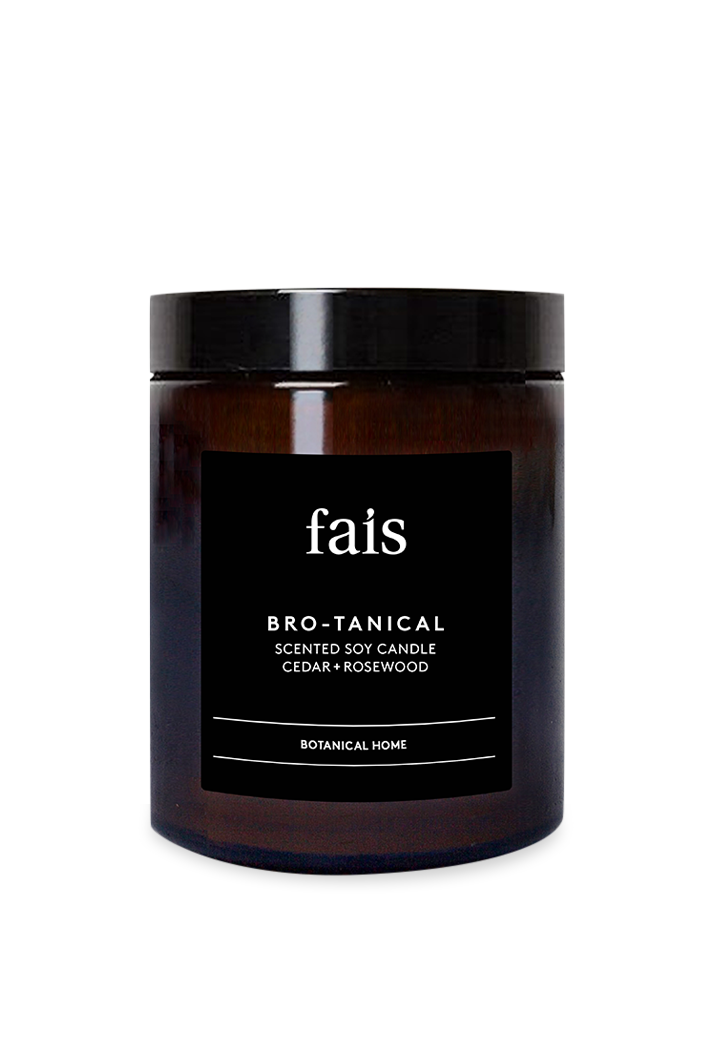 Bro-Tanical Cedar & Rosewood Candle