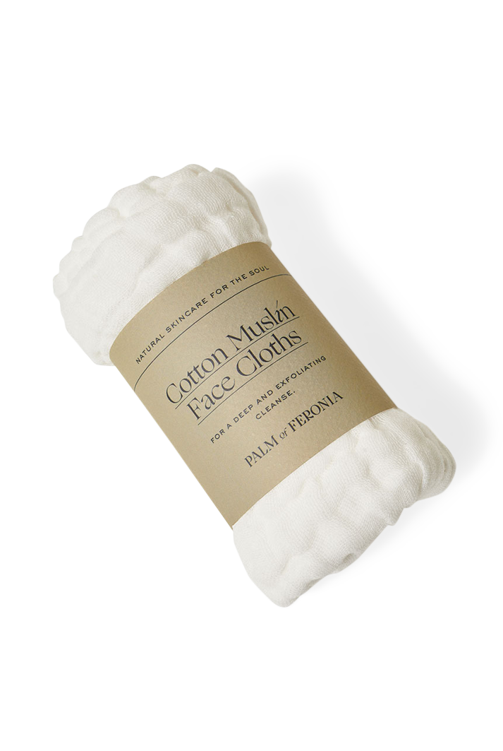 Cotton Muslin Face Cloths
