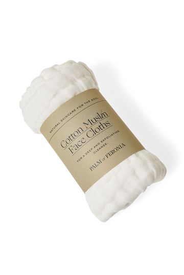 Cotton Muslin Face Cloths