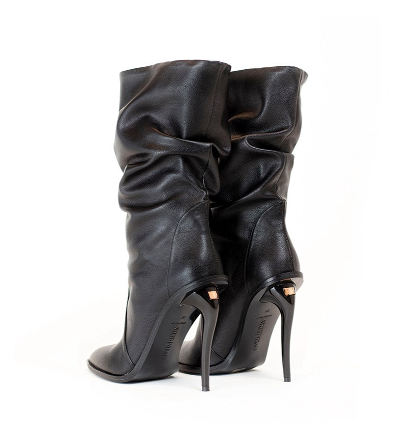 Demeter Slouchy Vegan Leather Boots