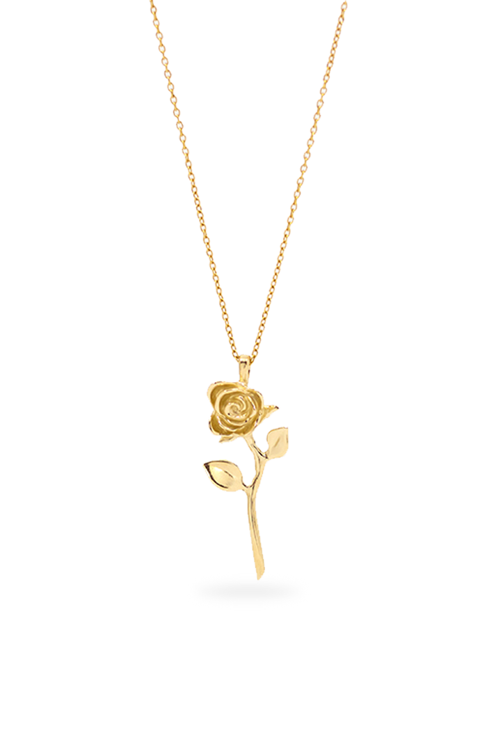 Devotion Rose Necklace