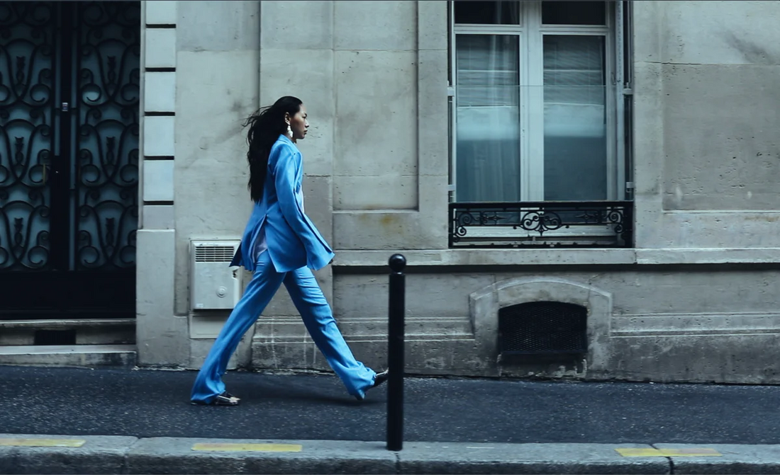 Slim Light Blue Blazer