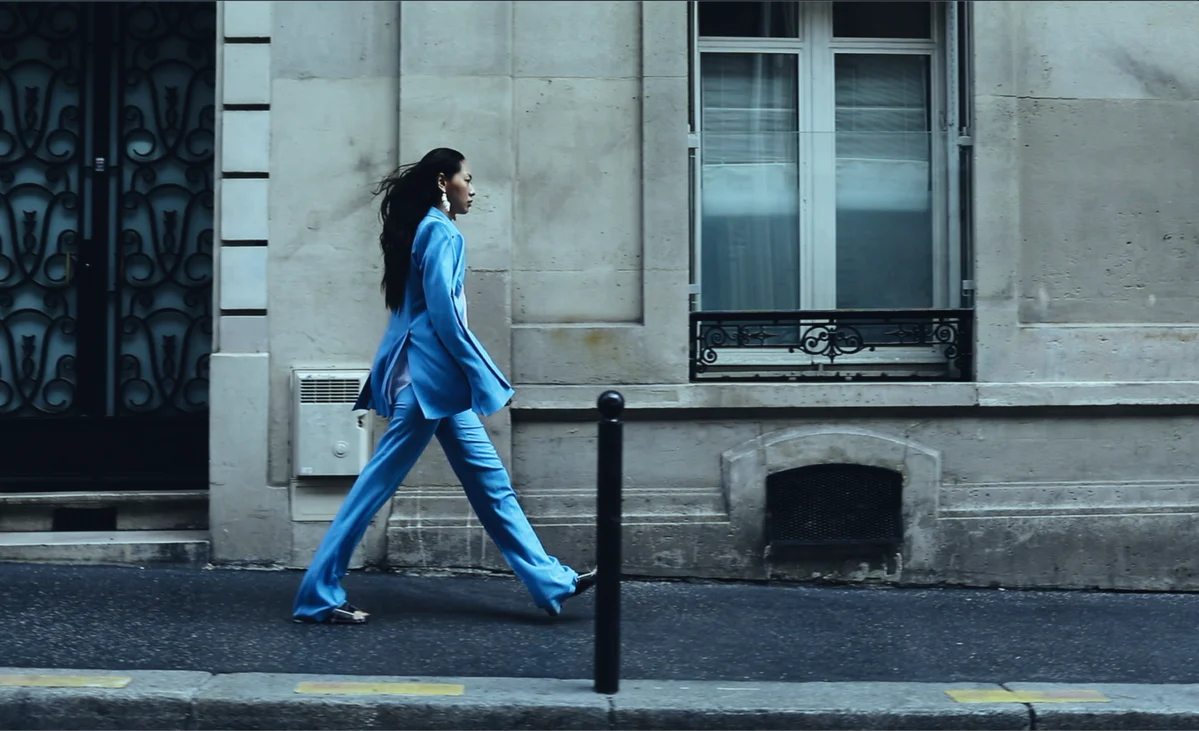 Slim Light Blue Blazer