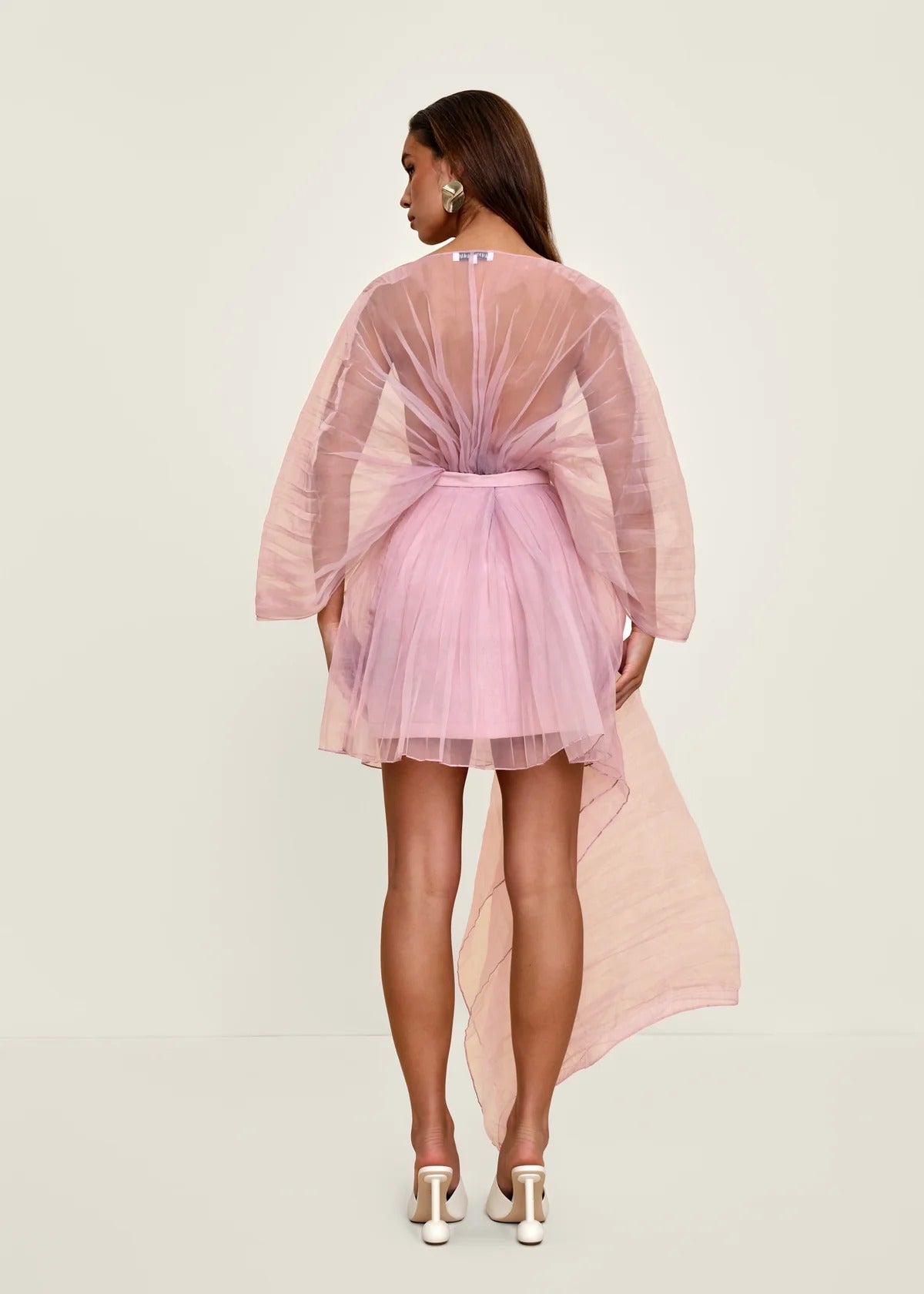 Ime Mini Skirt | Powder Pink