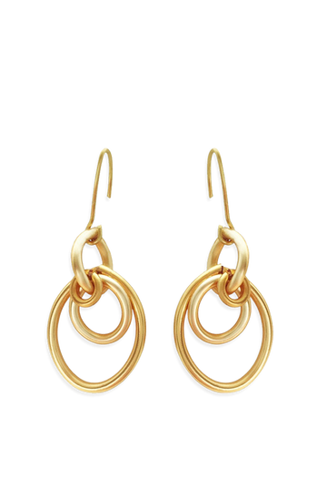 Cherish Oval Waterfall Drop Earrings