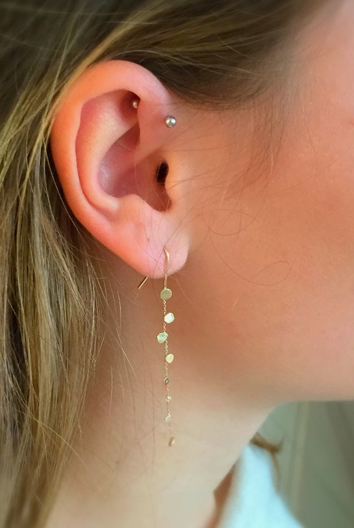 Cluster of Stars Drop Earrings