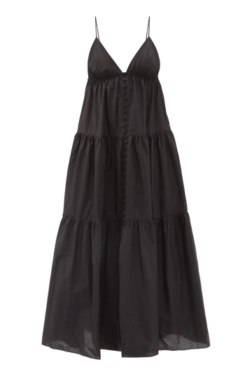 The Triangle Tiered organic-cotton dress