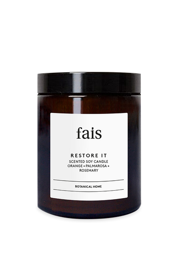 Restore It Orange, Palmarosa & Rosemary Candle
