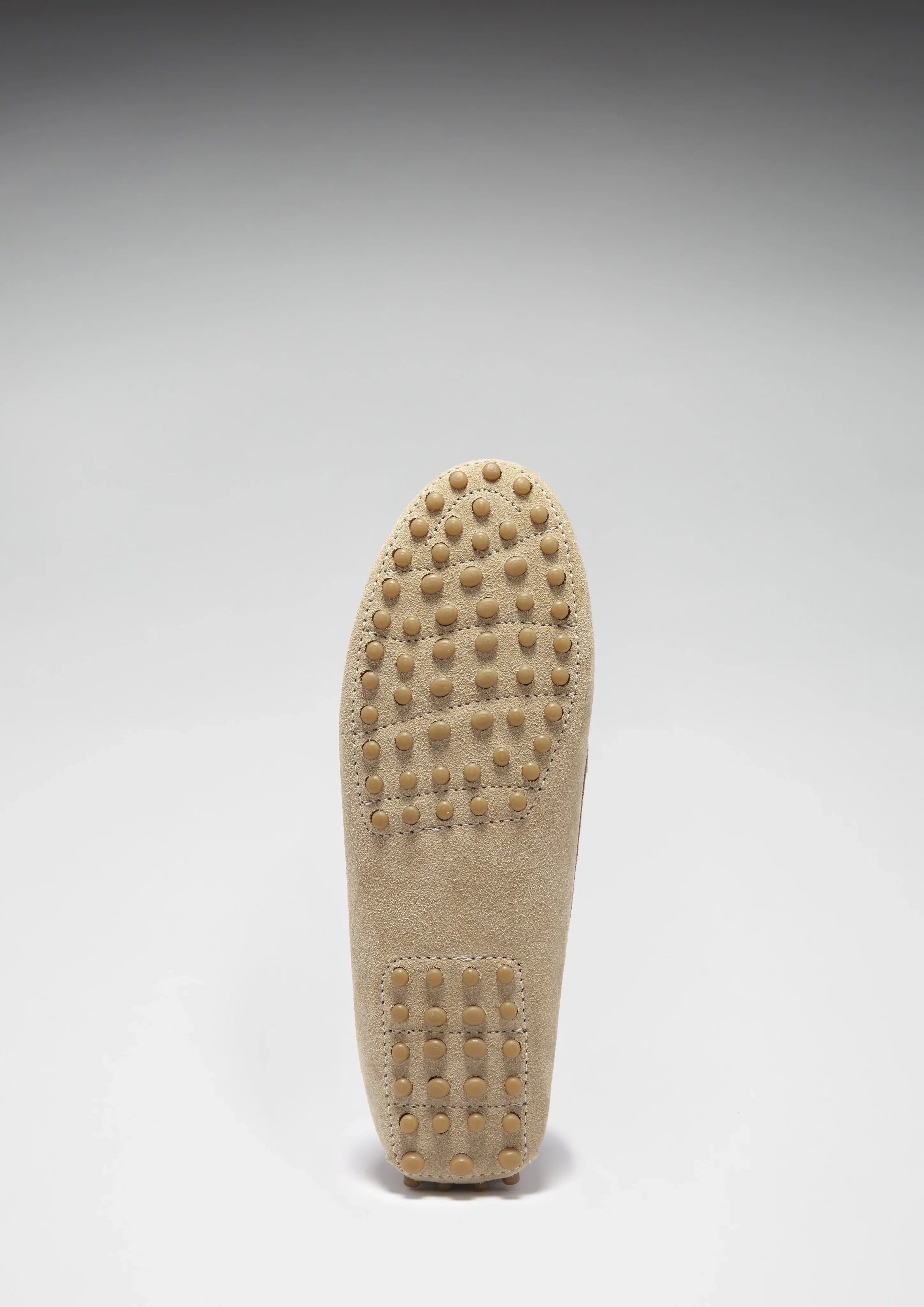 Women's Tasselled Driving Loafers | Taupe Suede