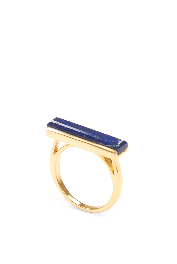 Urban Ring with Lapis Lazuli