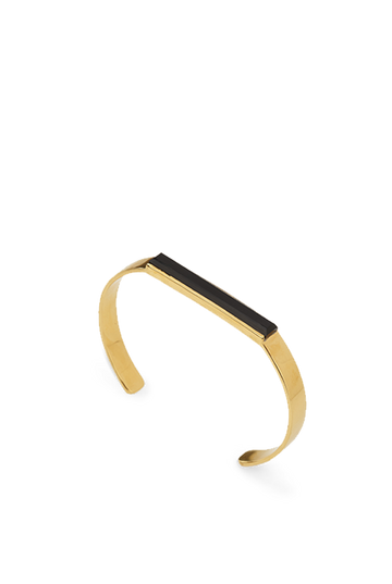 Urban Cuff Bracelet with Black Onyx