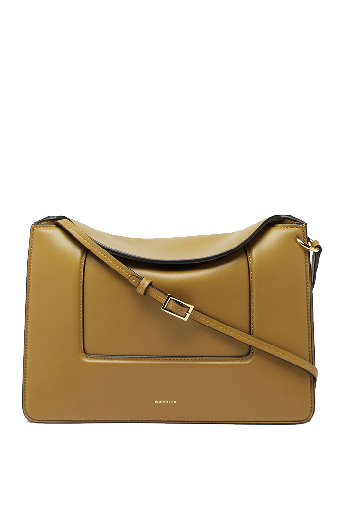Penelope Leather Shoulder Bag