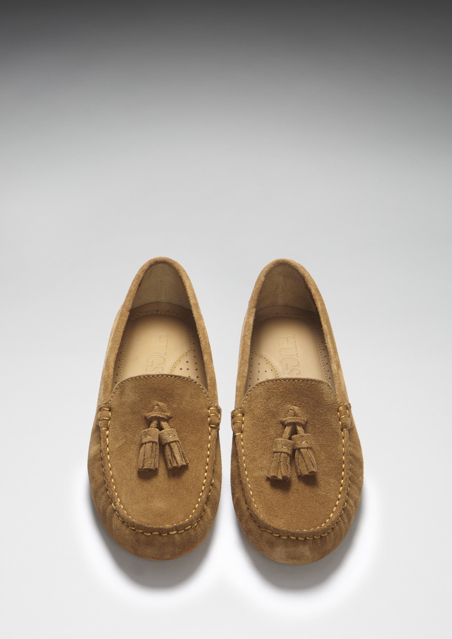 Women’s Brown Suede Tassel Driving Loafers | Tobacco